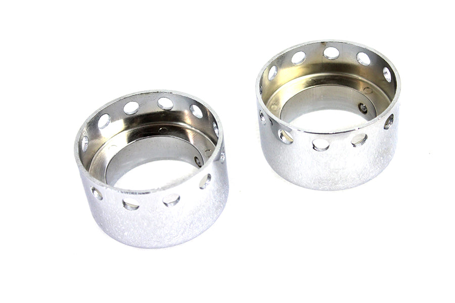 Chrome Lower Shock Cover Set