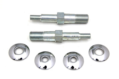Lower Rear Shock Stud Kit Zinc