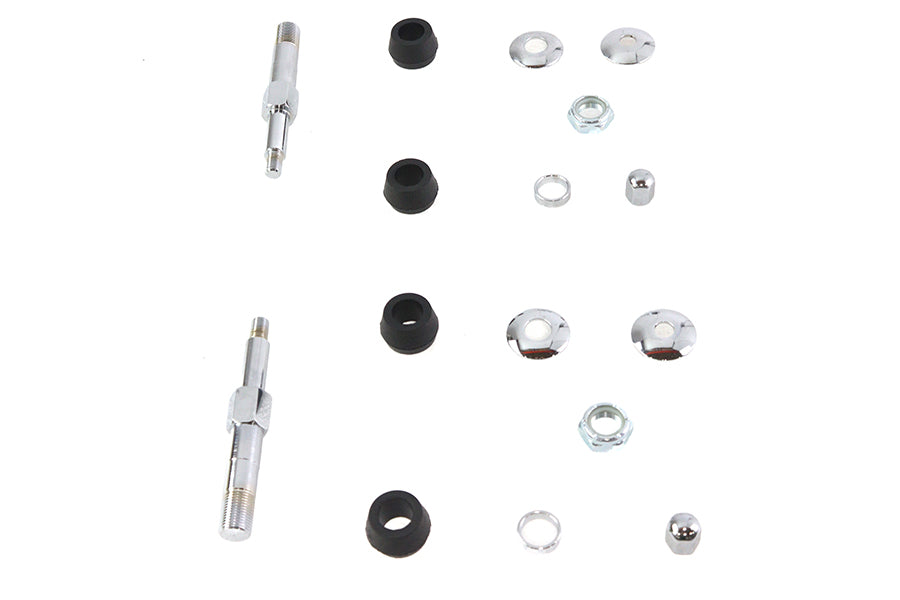 Chrome Upper Rear Shock Stud Kit