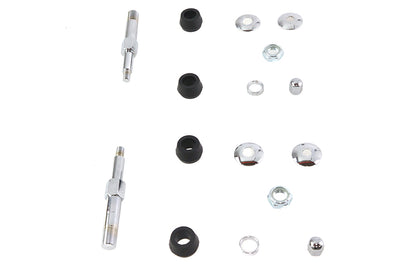 Chrome Upper Rear Shock Stud Kit