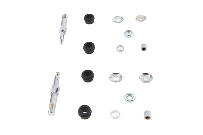 Chrome Upper Rear Shock Stud Kit