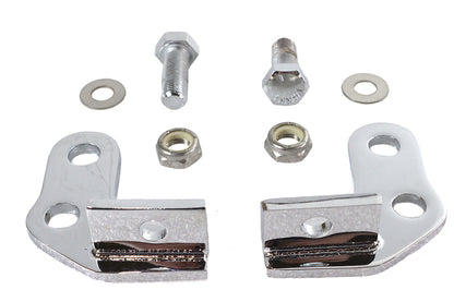 Rear Shock Lowering Kit Chrome