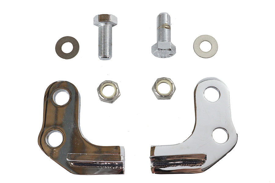 Rear Shock Lowering Kit Chrome