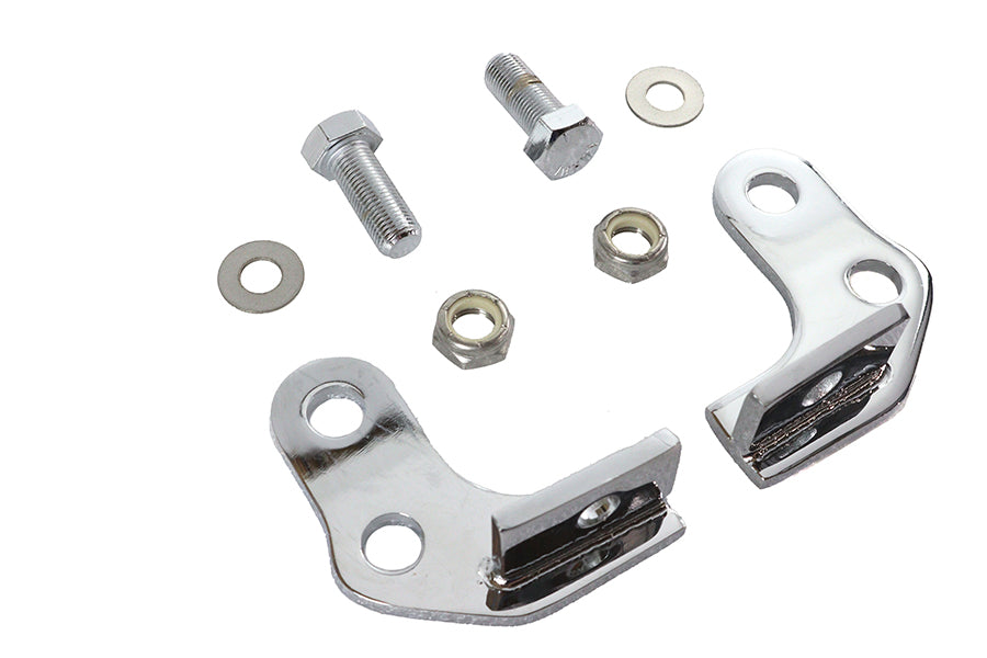 Rear Shock Lowering Kit Chrome