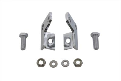 Rear Shock Lowering Kit Chrome