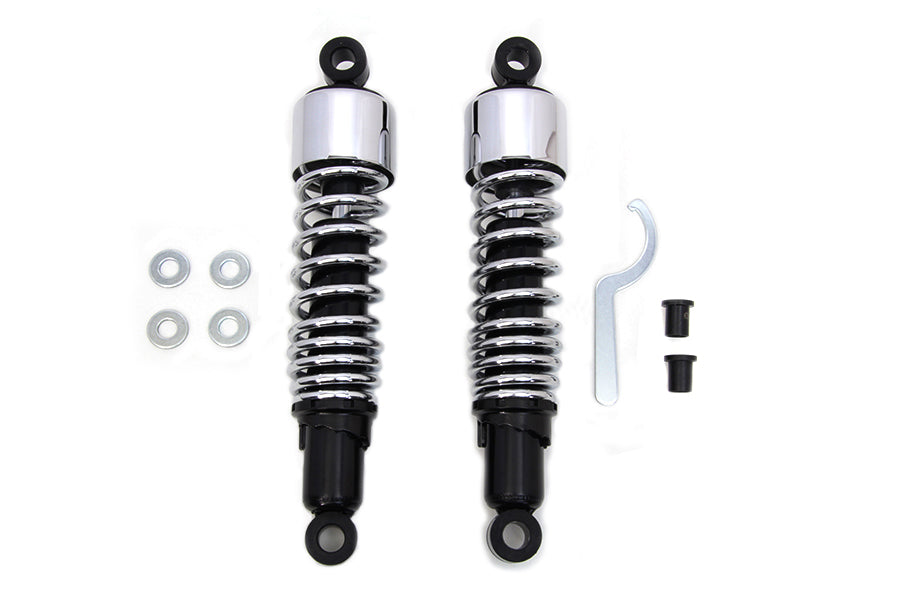 12-1/2 FLT Shock Set Chrome
