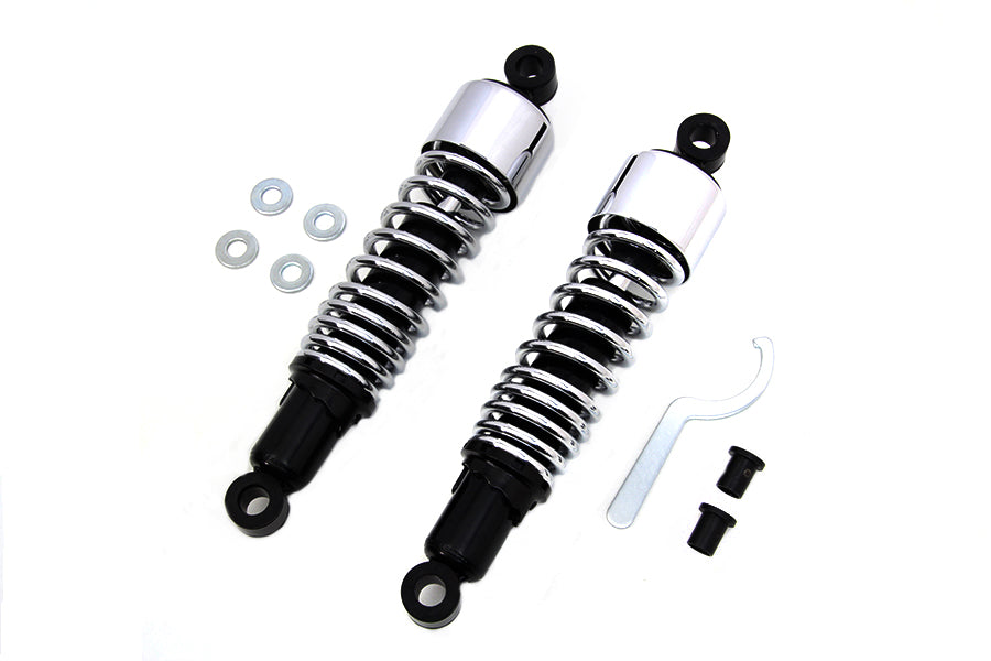 12-1/2 FLT Shock Set Chrome