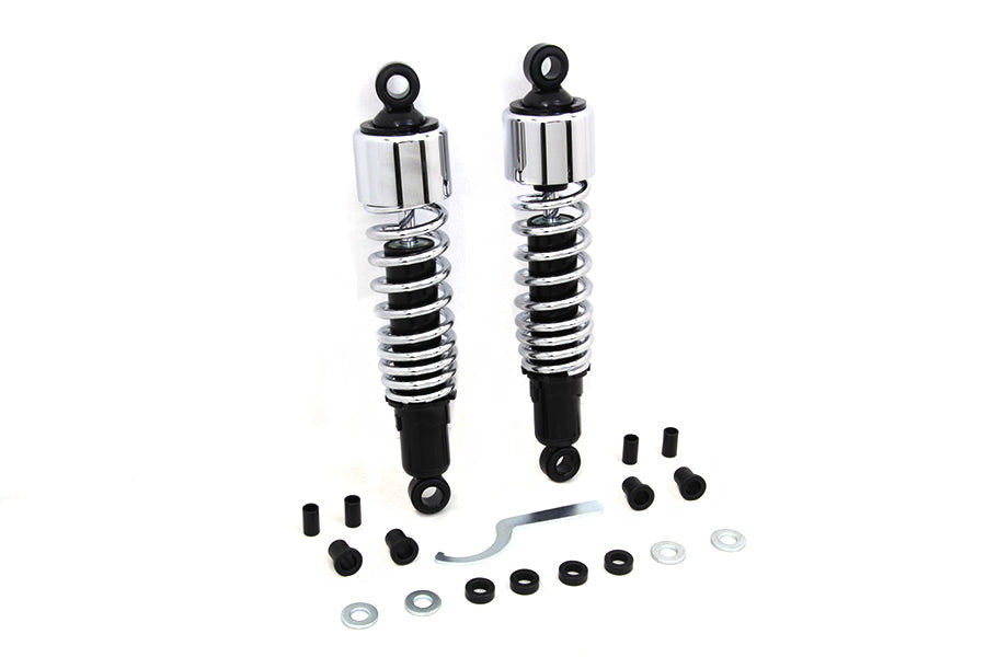 12-1/2 FLT Shock Set Chrome