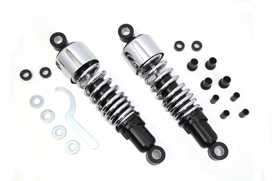 11-1/2 FLT Shock Set Chrome