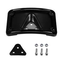 black harley laydown license plate mount