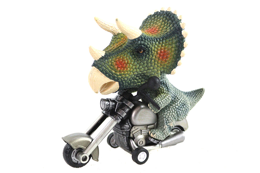 Big Head Triceratops Dinosaur Rider Toy
