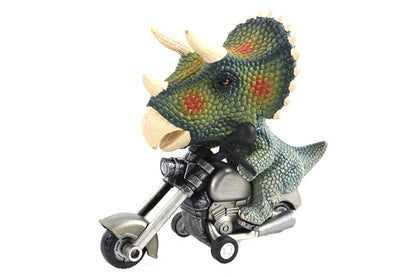 Big Head Triceratops Dinosaur Rider Toy