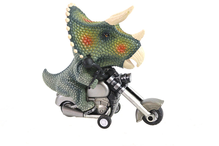 Big Head Triceratops Dinosaur Rider Toy