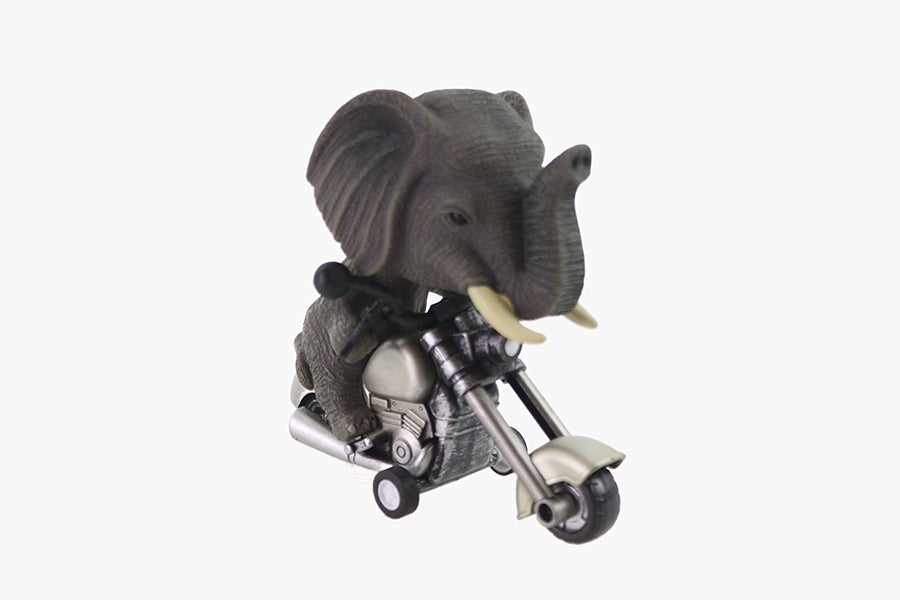 Big Head Elephant Animal Rider Toy