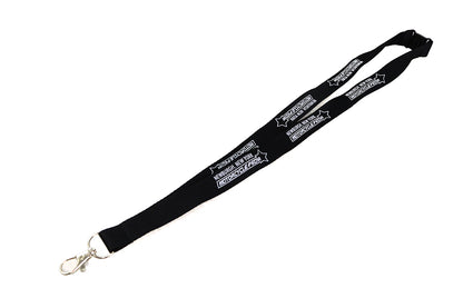 Motorcyclepedia Lanyard with 3/4 Lobster Clip
