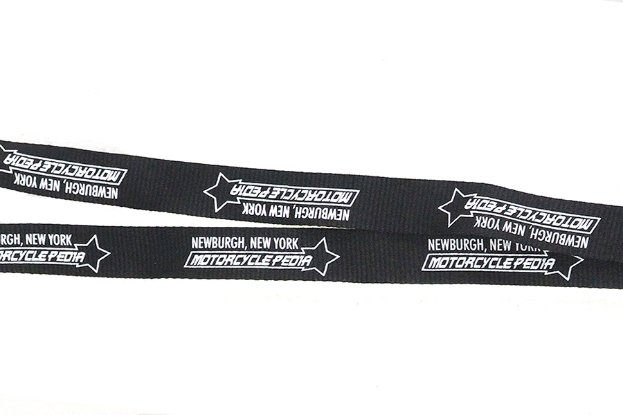 Motorcyclepedia Lanyard with 3/4 Lobster Clip