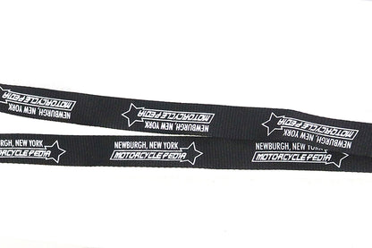 Motorcyclepedia Lanyard with 3/4 Lobster Clip