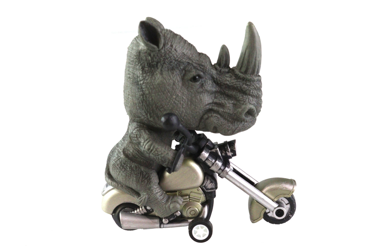 Big Head Rhino Animal Rider Toy