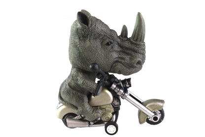 Big Head Rhino Animal Rider Toy
