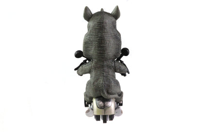 Big Head Rhino Animal Rider Toy