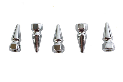 Chrome Pike Nut Fine 10-32 Thread