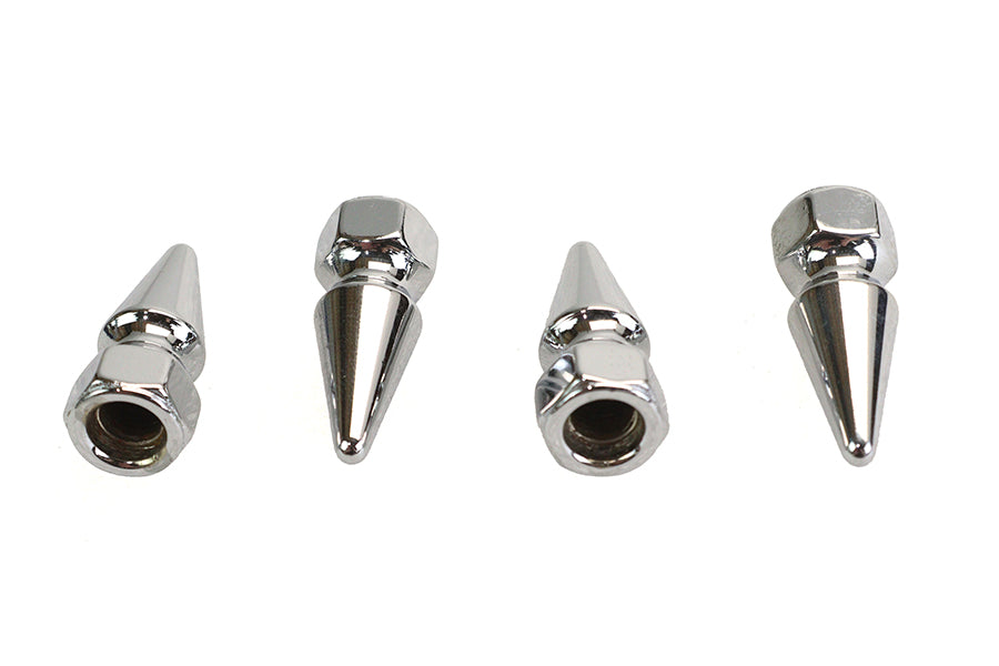Chrome Pike Nut Fine 5/16-24 Thread
