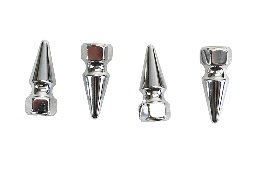 Chrome Pike Nut Fine 5/16-24 Thread