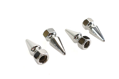 Chrome Pike Nut Fine 5/16-24 Thread