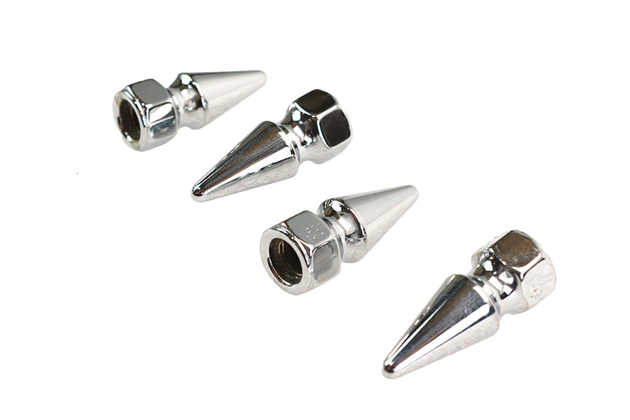 Chrome Pike Nut Fine 5/16-24 Thread