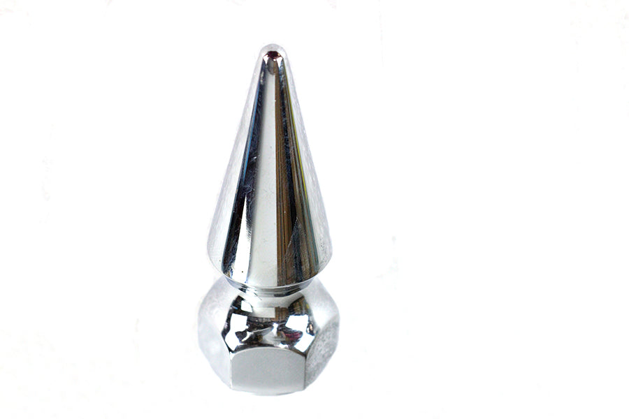 Chrome Pike Nut Fine 1/2-20 Thread