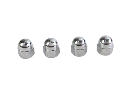 Chrome Acorn Nut Fine 5/16-24 Thread