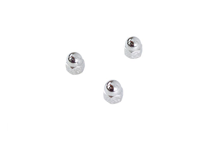 Chrome Acorn Nut Fine 3/8-24 Thread