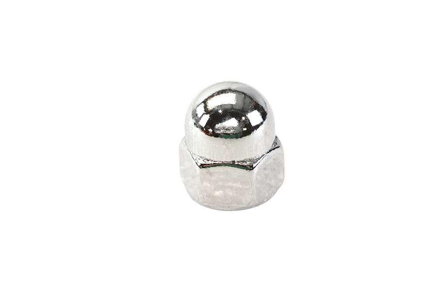 Chrome Acorn Nut Fine 1/2-20 Thread