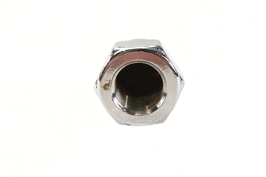 Chrome Acorn Nut Fine 1/2-20 Thread
