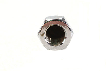 Chrome Acorn Nut Fine 1/2-20 Thread