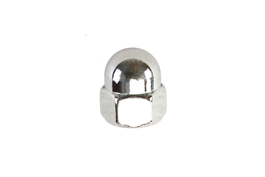Chrome Acorn Nut Fine 1/2-20 Thread