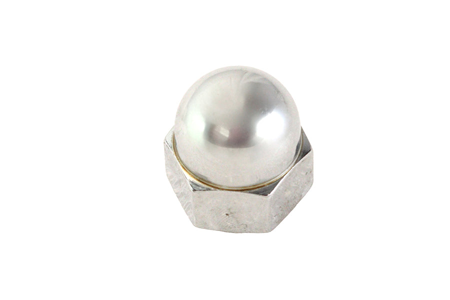 Chrome Acorn Nut Fine 9/16-18 Thread
