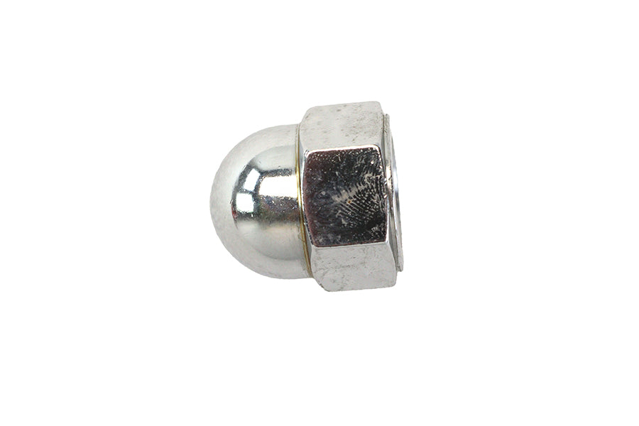 Chrome Acorn Nut Fine 9/16-18 Thread