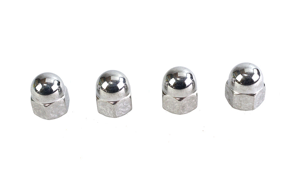 Chrome Acorn Nut 5/16-18 Coarse Thread