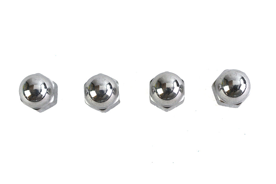 Chrome Acorn Nut 5/16-18 Coarse Thread