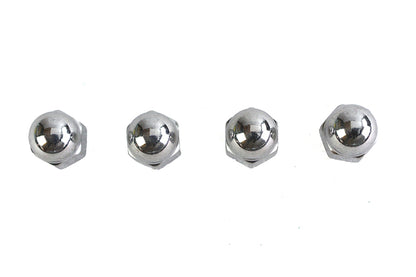 Chrome Acorn Nut 5/16-18 Coarse Thread