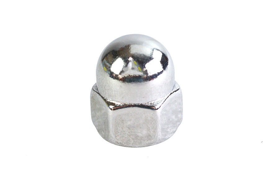 Chrome Acorn Nut 1/2-13 Coarse Thread