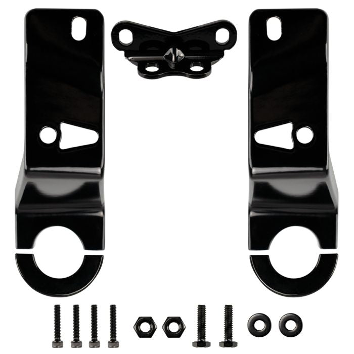 Black Fairing Support Kit for Harley® Low Rider ST FXLRST from HOGWORKZ side