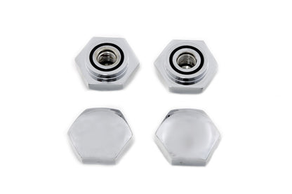 Chrome Rocker Arm Shaft Nut