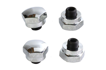 Chrome Rocker Shaft End Plug
