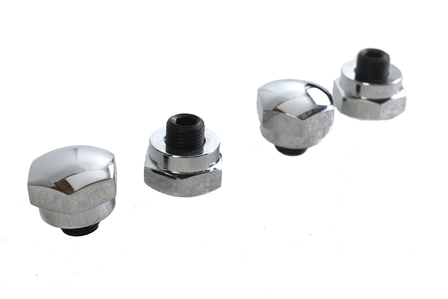 Chrome Rocker Shaft End Plug