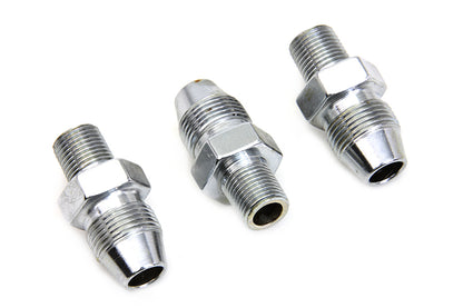 Chrome Oil Line Fitting