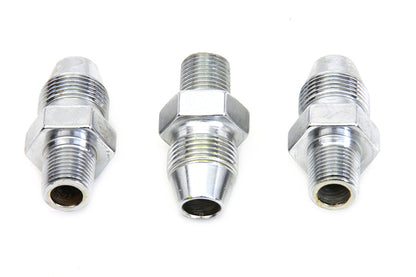 Chrome Oil Line Fitting