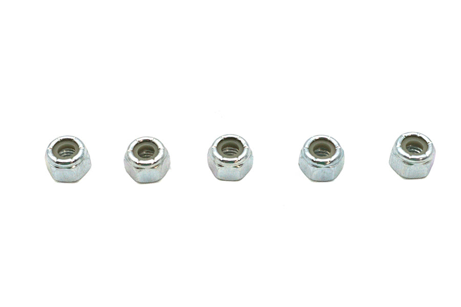 Zinc Plated Hex Nuts 1/4-20 Nyloc