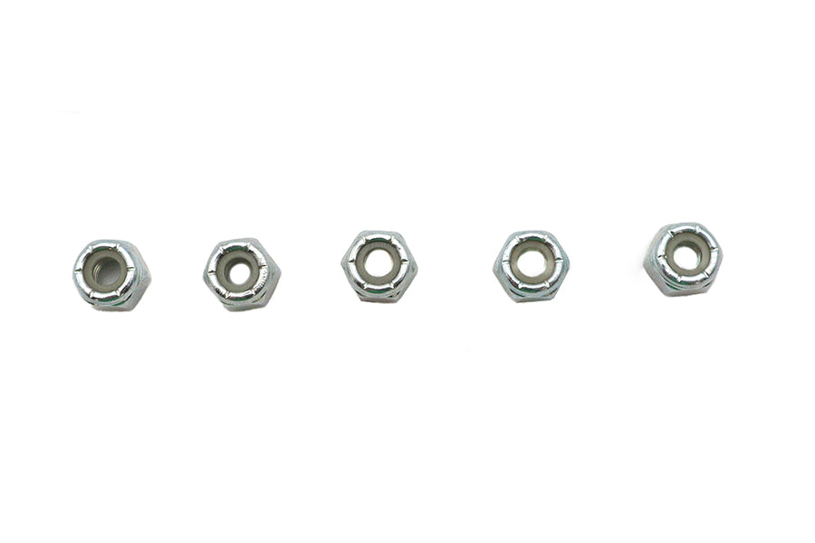 Zinc Plated Hex Nuts 1/4-20 Nyloc